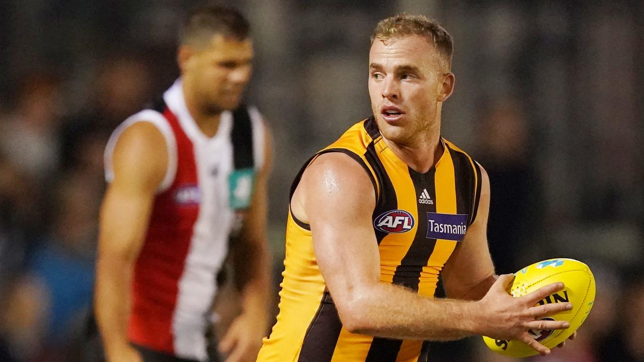 Tom Mitchell looked outstanding on Thursday night. Photo: Michael Dodge/AAP Image.