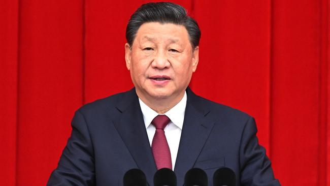 Chinese President Xi Jinping. Picture: Li Xiang/Xinhua via Getty Images