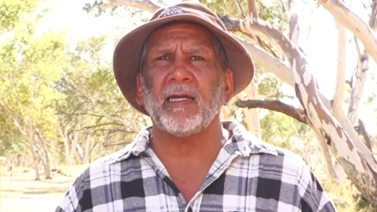 Senior Indigenous leader Michael Liddle speaks on the importance on education for Alice Springs youth. PIcture: Sky News Australia