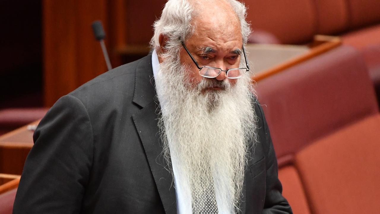 Labor Senator Pat Dodson. Picture: AAP/Mick Tsikas