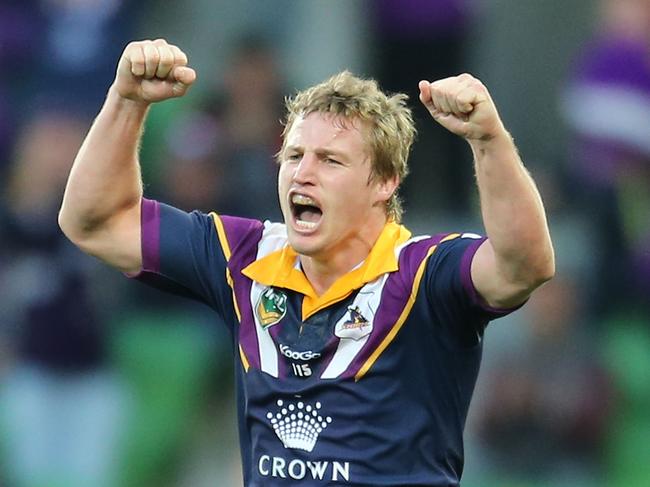 Finch during his playing day with Melbourne Storm. Picture: Getty