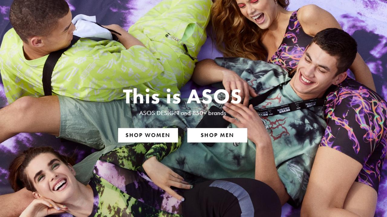 Unions have slammed the working conditions inside ASOS warehouses. Picture: asos.com.au