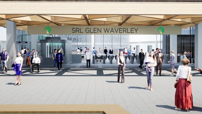 Monash council wants the new Glen Waverley station lowered as part of rail loop works.