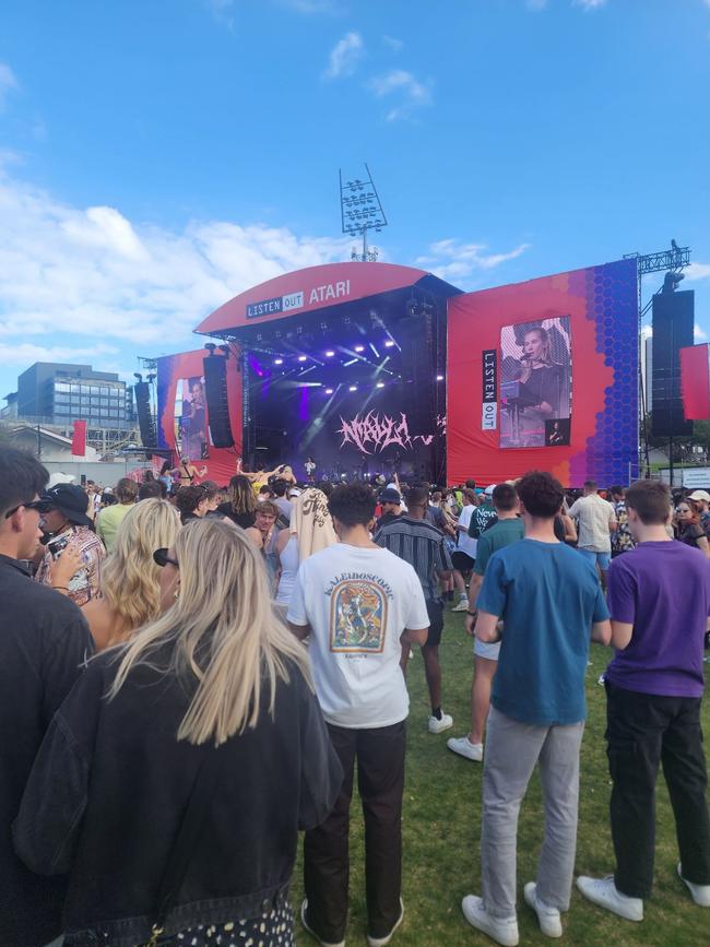 Festival-goers at Listen Out Brisbane 2023. Photo: Georgie Walker