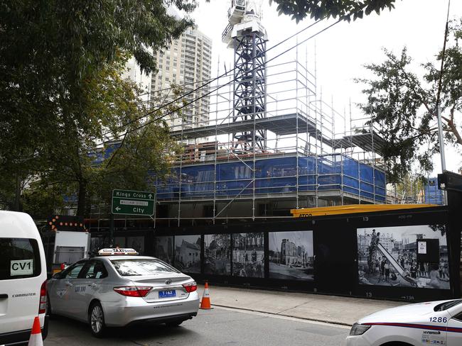 The development is being built on land owned by the Sydney Anglican Diocese. Picture: John Appleyard