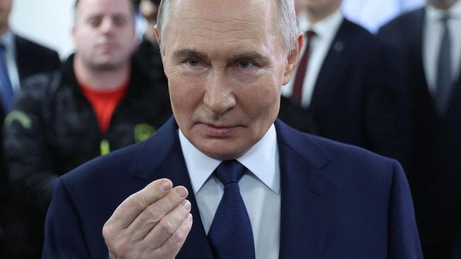 Vladimir Putin. Picture: Valery Sharifulin/AFP