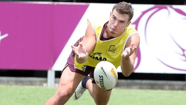 Kobe Hetherington during training late last year. Picture: AAP Image/Richard Gosling