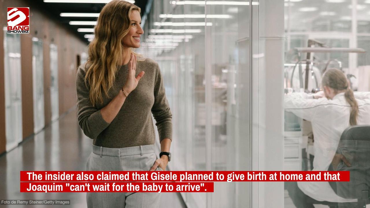 Gisele Bundchen welcomes her third child