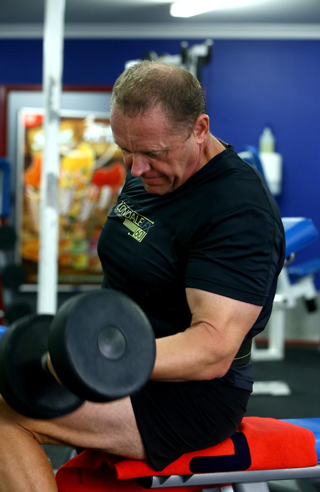 Sergei Chestakov works out. Picture: David Clark