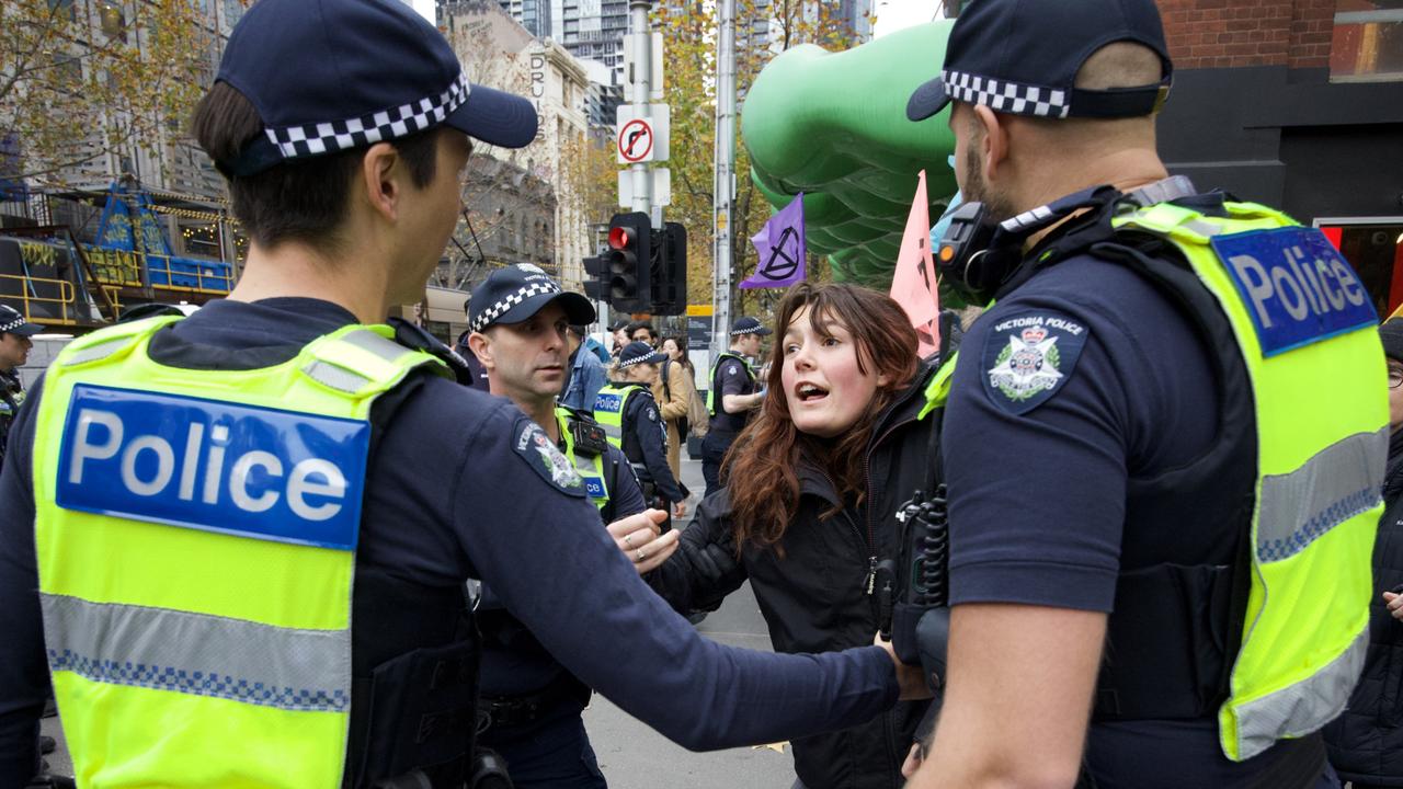 Extinction Rebellion: Protesters Cause Melbourne CBD Traffic Chaos ...