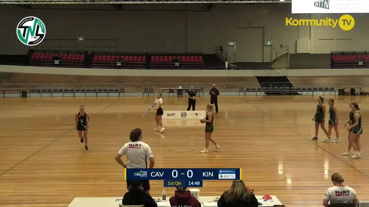 Replay: Cavs v Kingston (Opens) – 2025 Tasmanian Netball League Round 1