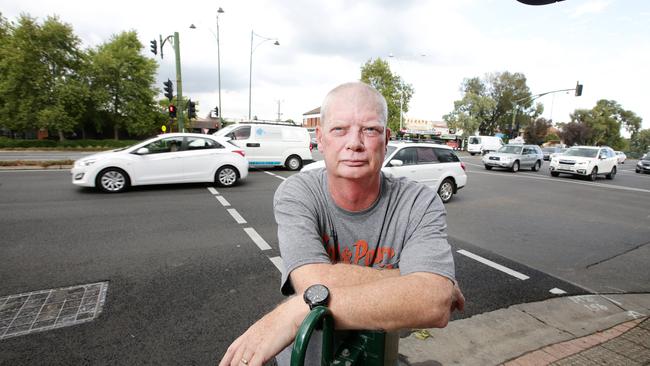 Niall Baird is one of several pedestrians who have been hit at the intersection.