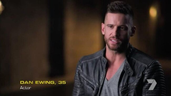 SAS Australia’s Dan Ewing ... biting the hand that feeds him.