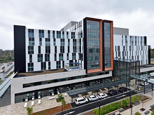 MANLY DAILY/AAP. Northern Beaches Hospital at Frenchs Forest on Tuesday, June 4. The front of the Northern Beaches Hospital at Frenchs Forest. (AAP IMAGE)