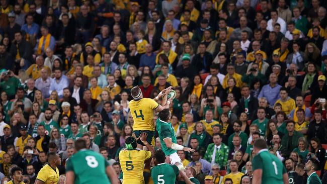 The fans flocked to watch Ireland at Suncorp Stadium on 2018.