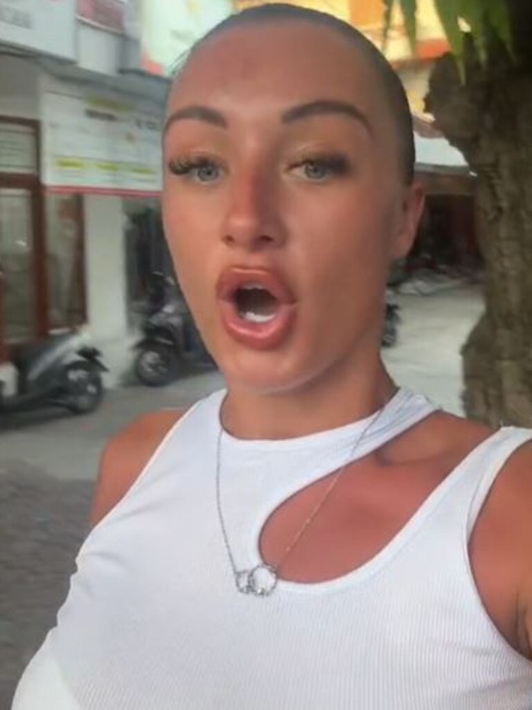 The influencer's video has gone viral.