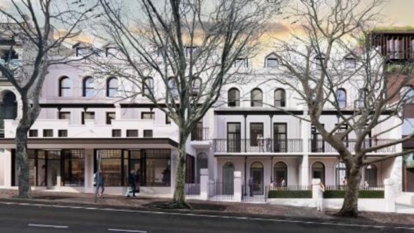 An artist’s impression of the Bayswater Road, Potts Point project planned by John Ibrahim’s company Cantabri.