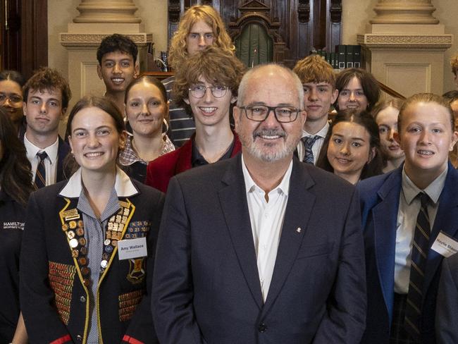 30 young South Australians with big ambitions converged on Parliament House to tackle the big issues in SA in Parliament House for Teen Parliament 2025.