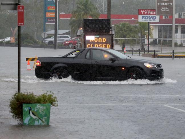 Thirteen staff have stayed behind to look after the children stranded at Kendall Public School. Picture: Nathan Edwards