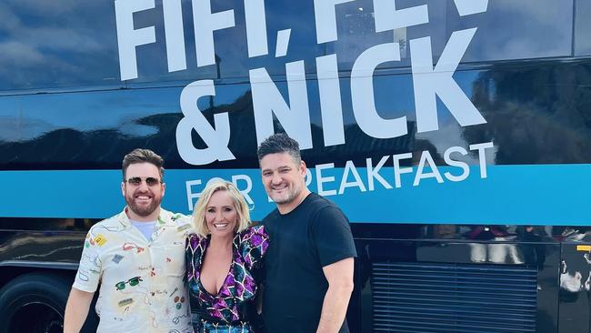 Fox FM's Fifi, Fev and Nick is the number one FM breakfast show in Melbourne.