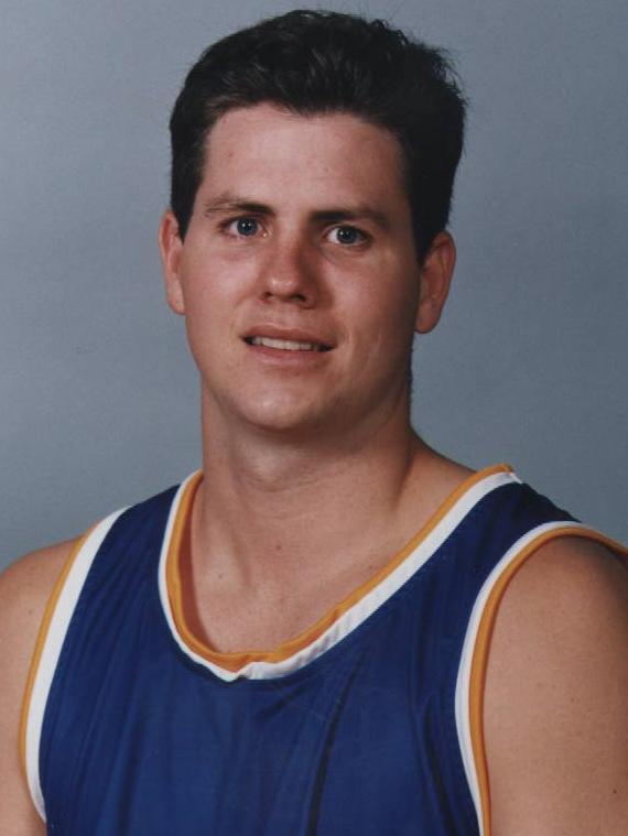 Apr96. (NBL photos) Brisbane Bullets basketballer Ryan Stolberg. p/ /basketball