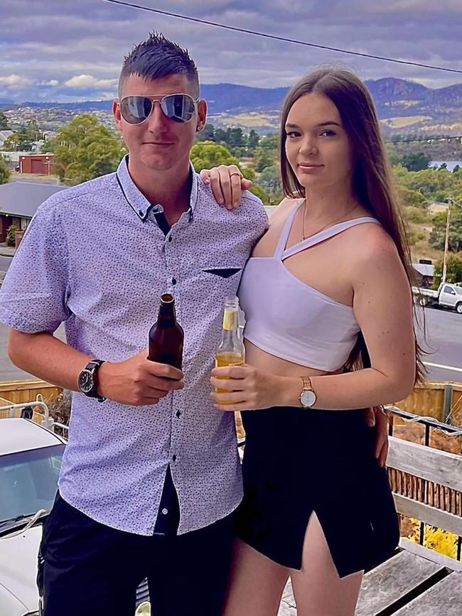 Maddi Baird and Anrew Everret. Picture Facebook