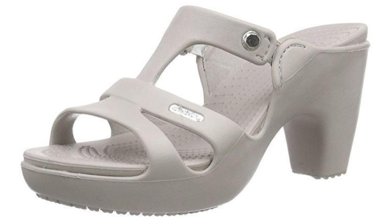 high heels crocs pumps