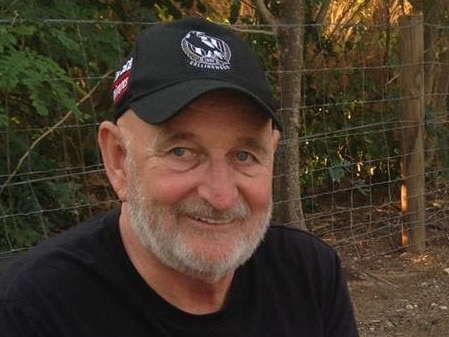 Bruce Fitz-Gerald, a 72-year-old who was involved in a hit-run incident in Rowville, Victoria, on Thursday 25th March, and sustained serious lower-body injuries from the crash. Picture: Supplied