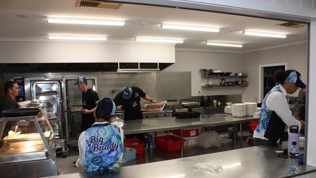 The kitchen in the St George community wellbeing centre.