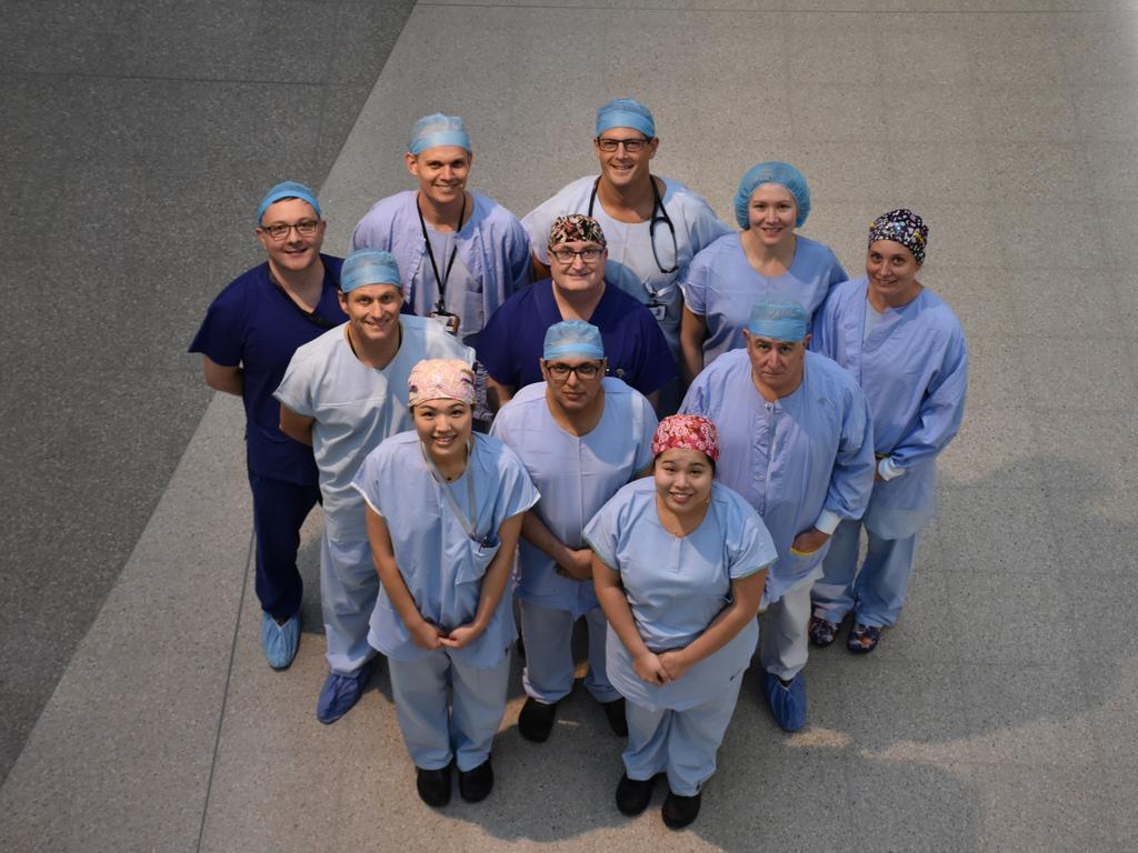 Royal North Shore Hospital surgery for rare pheochromocytoma Daily Telegraph