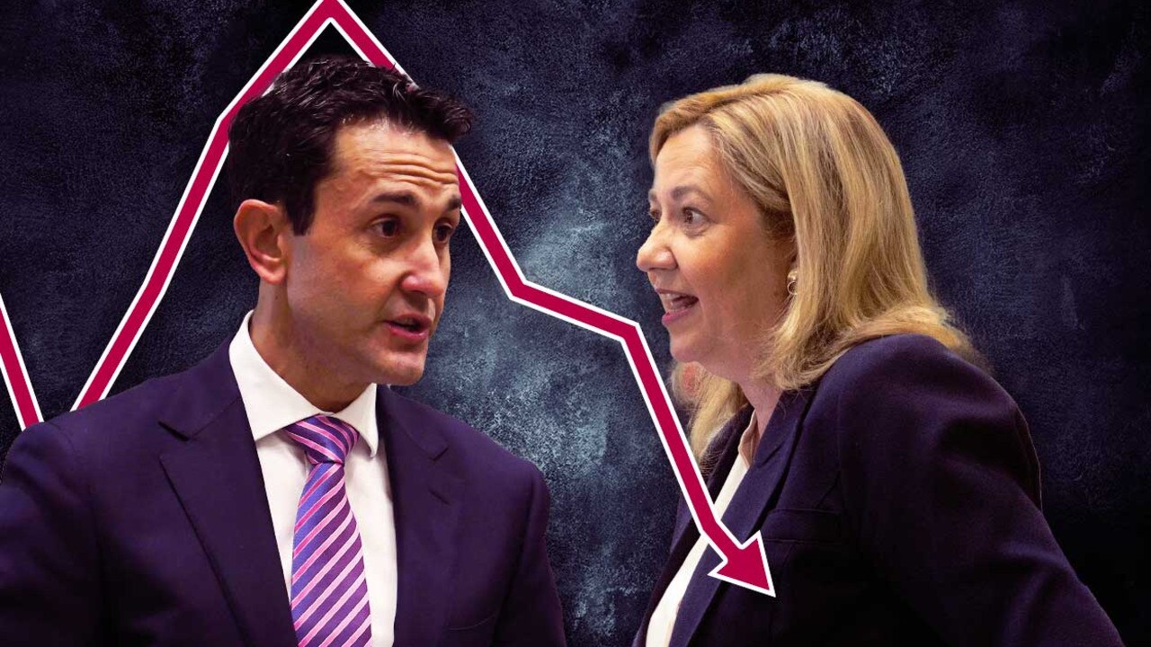 David Crisafulli has surged ahead of Annastacia Palaszczuk in the battle for Queensland Premier.