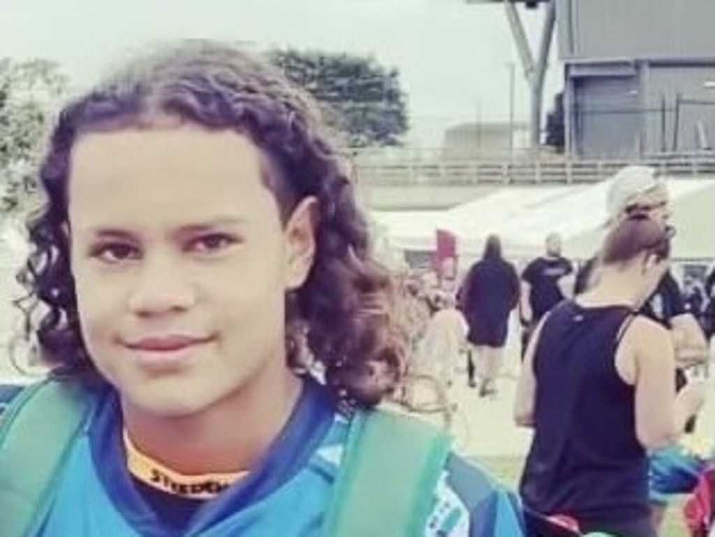 Quade Hambley of the Wollumbin Brothers at the Koori Knockout. Picture: Contributed