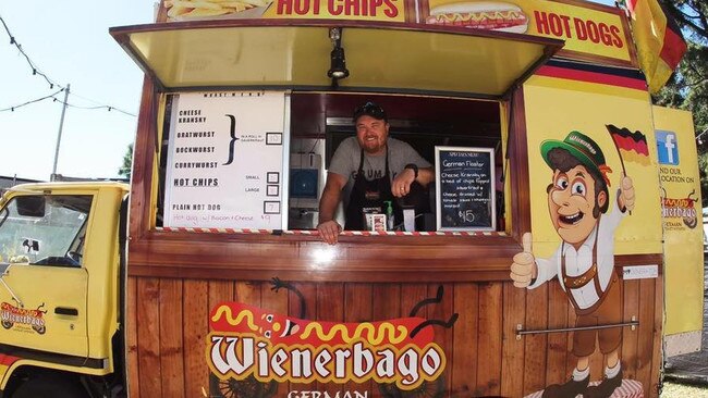 Chris Moyle in his Wienerbago.