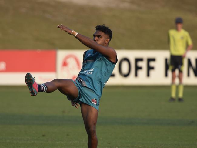 Shaydan Close was best on ground for Coffs Harbour Breakers in the 2019 AFL North Coast grand final. Picture: Supplied.