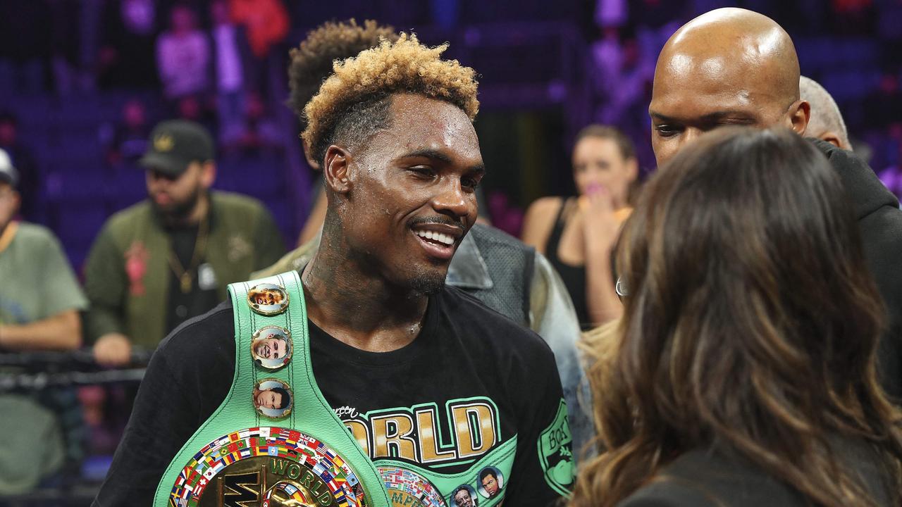 Triple world champion Jermell Charlo fights for an undisputed global super welterweight crown when he faces Argentina's Brian Castaño. (Photo by Meg Oliphant / GETTY IMAGES NORTH AMERICA / AFP)