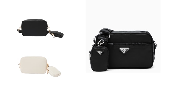 Boohoo is selling a lookalike of Prada's cult cross body bag