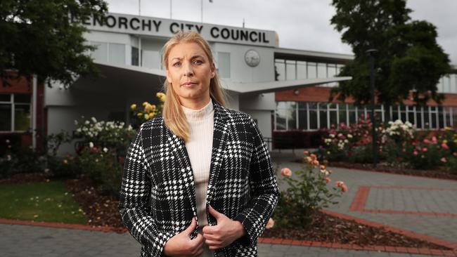 Glenorchy City Council Alderman Kelly Sims. Picture Nikki Davis-Jones