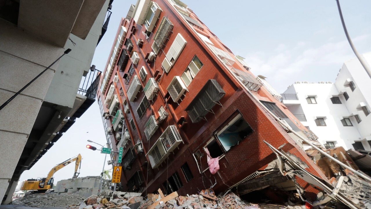 Incredible vision shows widespread destruction after Taiwan hit by ...