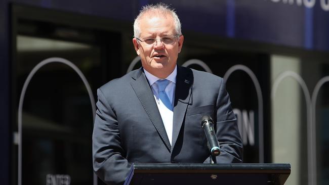 Prime Minister Scott Morrison said he was “very disappointed” at China’s decision to ban two of his government MPs from a study trip. Picture: Kym Smith