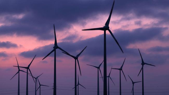 The Minns government has told green industry officials eager for more details of its new wind power regime that landowners’ rights are on the table. Picture: AFP