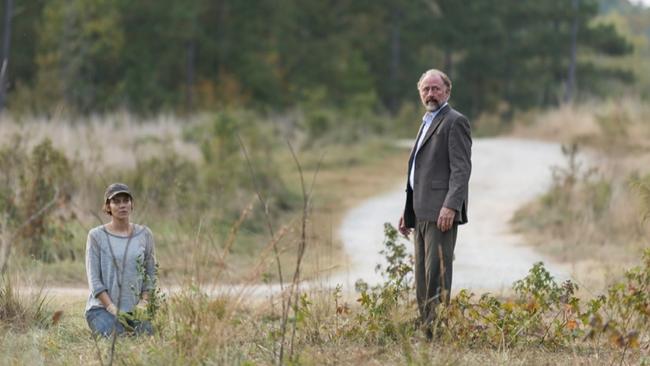 Maggie had to save Gregory from a Walker, which made him hate her even more.