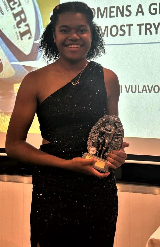 Anaseini Vulavou of Slade Point has enjoyed a hugely productive 2024 season, winning both player of the season and recording the most tries in the competition. Picture: Contributed.