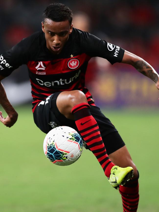 Western Sydney Wanderers stars Keanu Baccus (above)