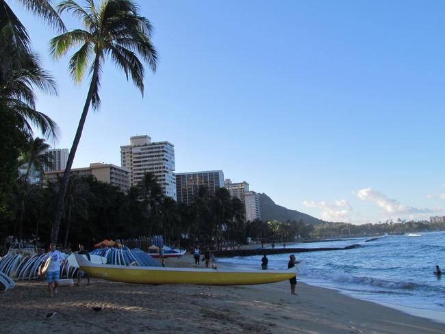 Waikiki Beach, Honolulu, Hawaii. Photo by Kat Adamski