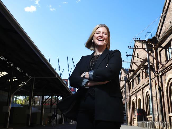 Sally-Ann Williams, the CEO of deep tech incubator Cicada Innovations. Pictured at Carriageworks, Sydney. John Feder.