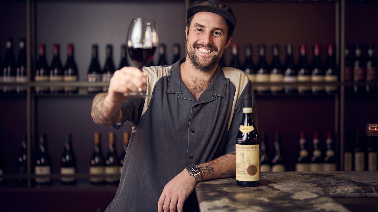 Ballet Wine Bar owner Mike Papatolis inside his new Glenelg venue. Picture: Matt Loxton