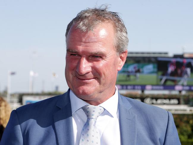 Trainer Darren Weir after winning the Make-A-Wish Australia Trophy at Flemington Racecourse on December 15, 2018 in Melbourne, Australia. (George Salpigtidis/Racing Photos via Getty Images)