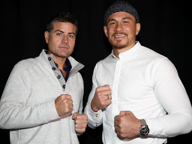 Stu Laundy is set to fight Sonny Bill Williams in December. And he believes he’s in a good chance to win. Picture: Phil Walter/Getty Images