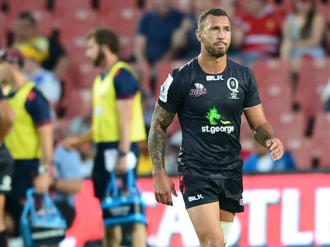 Quade Cooper returns from suspension this weekend.