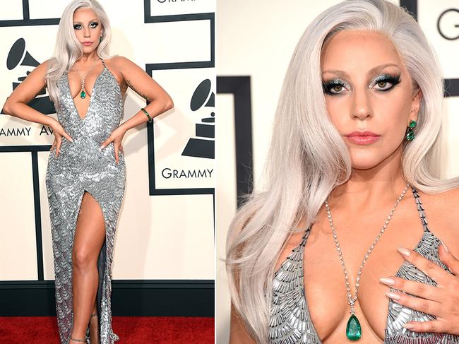 Singer Lady Gaga attends the 2015 GRAMMY Awards. Picture: Getty